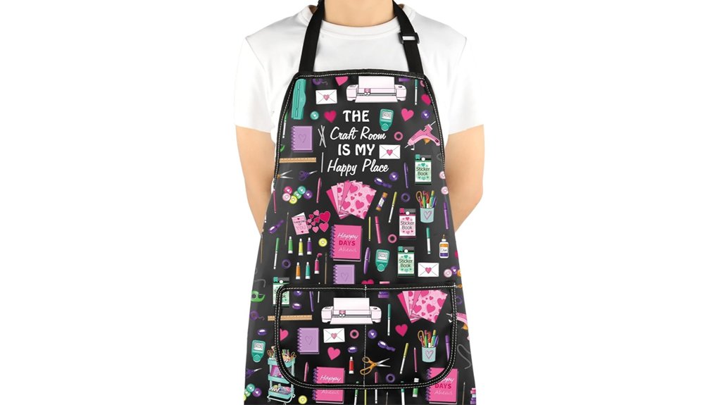 craft apron with pockets