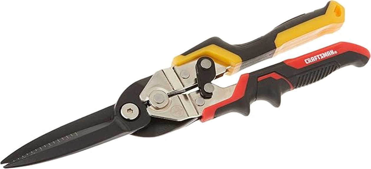 craftsman aviation snips straight cut