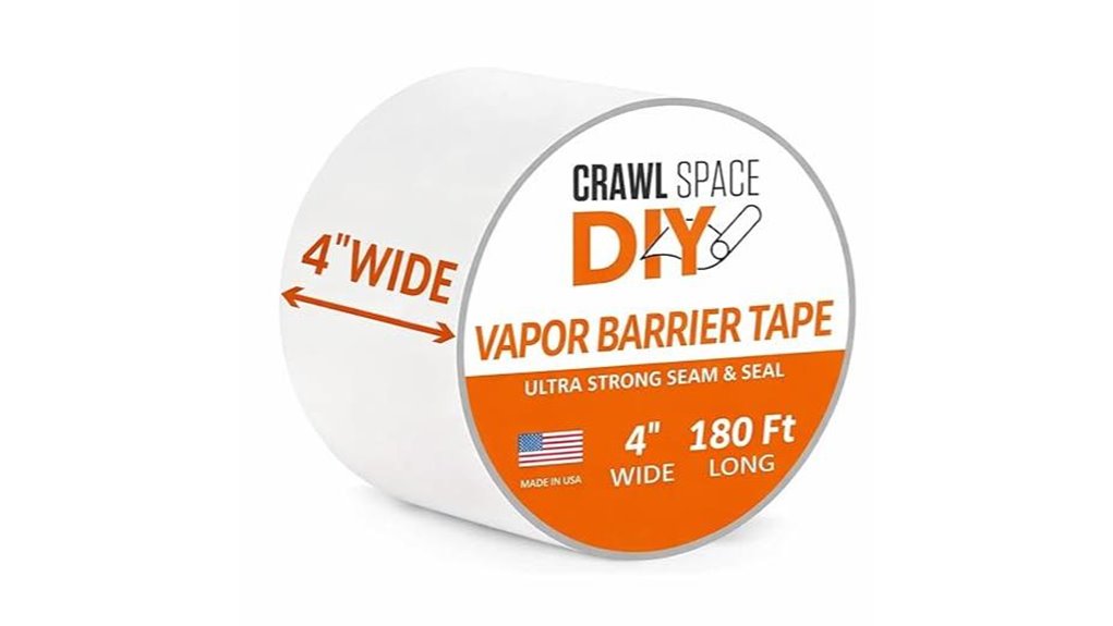 crawlspace diy 4 seamtape