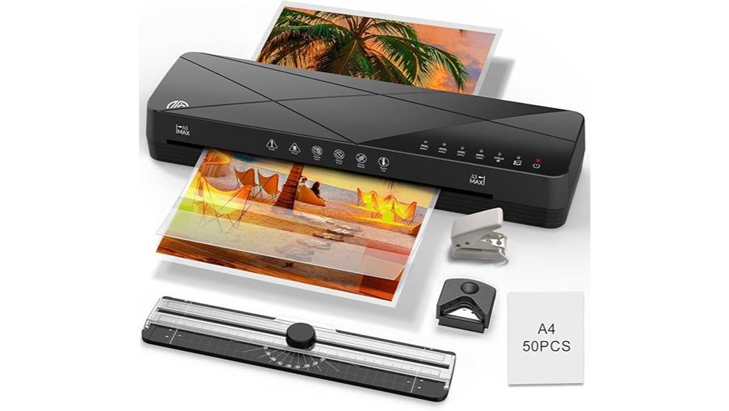 crenova 13 laminator features 6 in 1