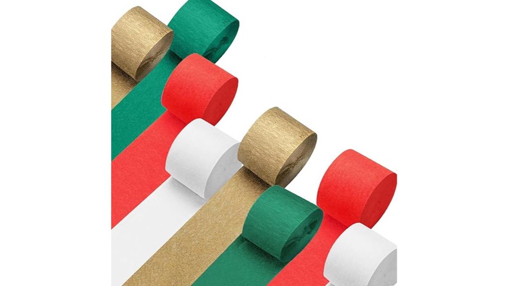 crepe paper streamer set