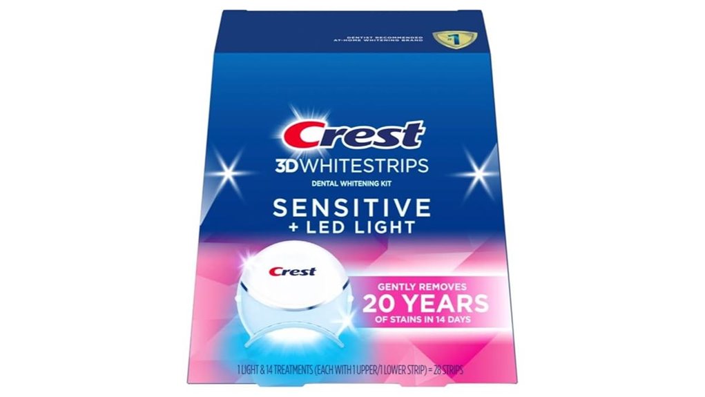 crest 3d whitestrips led