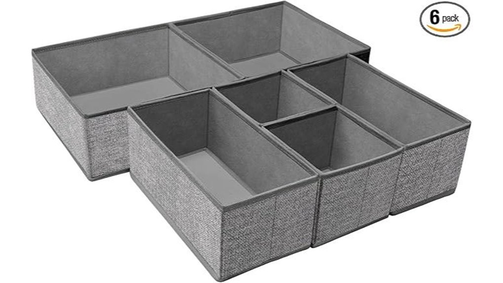 criusia foldable drawer organizer