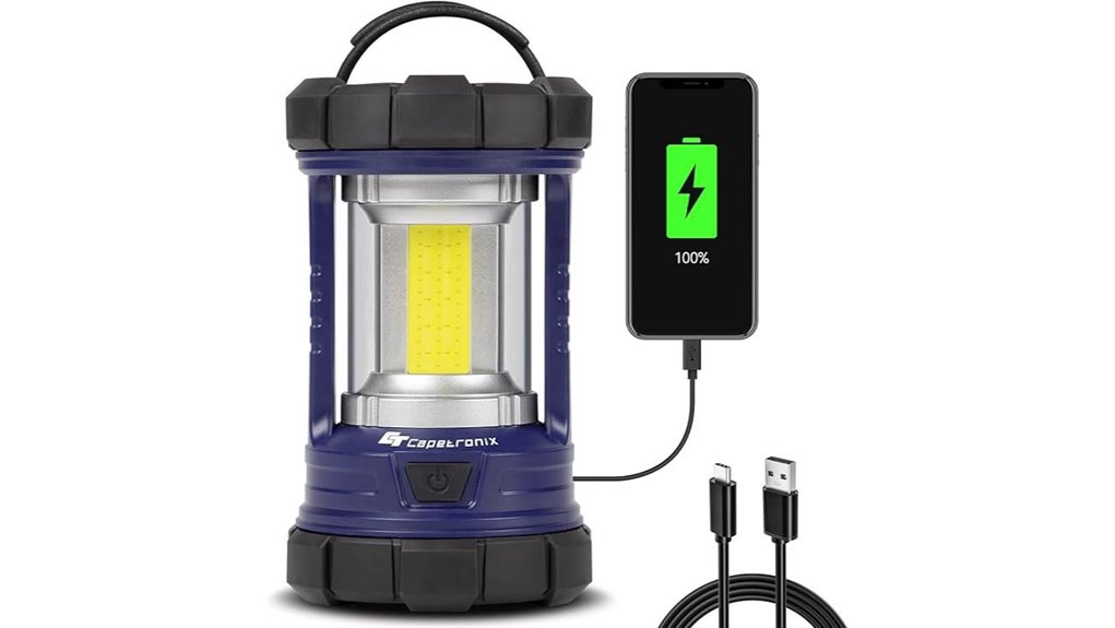 ct capetonix 3200lm lantern with usb charging