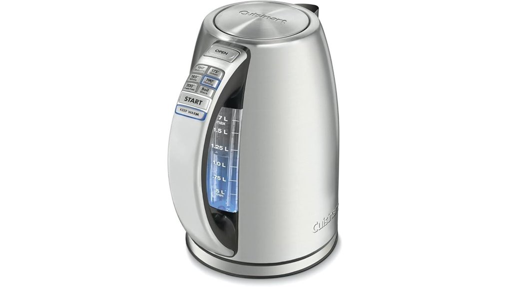 cuisinart perfectemp 1 7l kettle