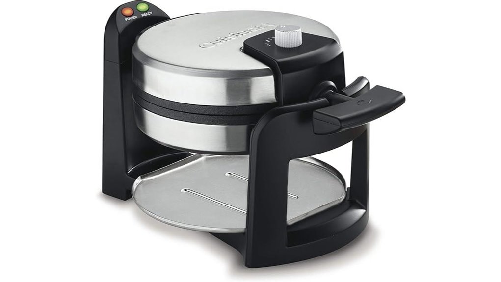 cuisinart round belgian waffle maker