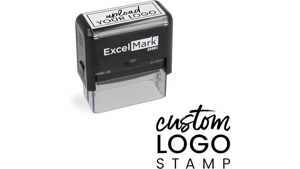 custom logo self inking stamp