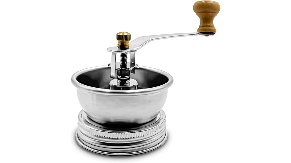 custom stainless grinder lid