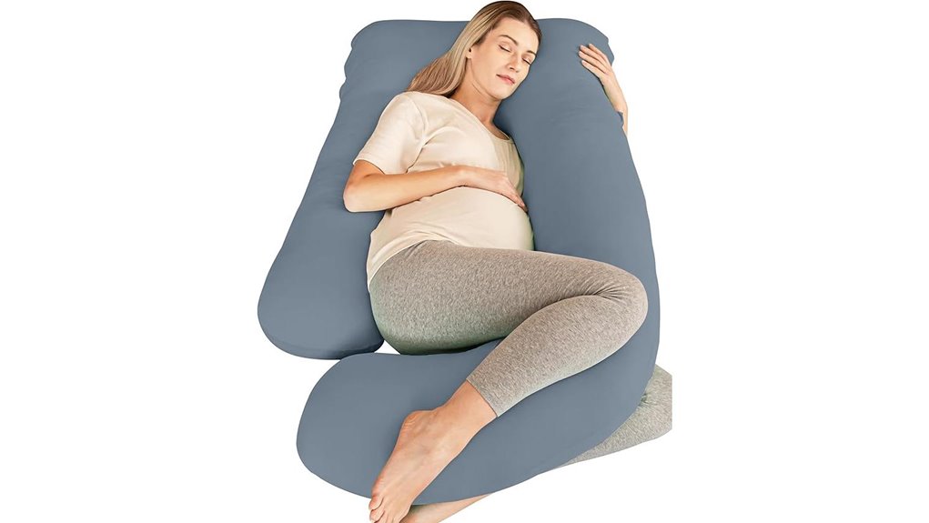 cute castle u shape pregnancy pillow