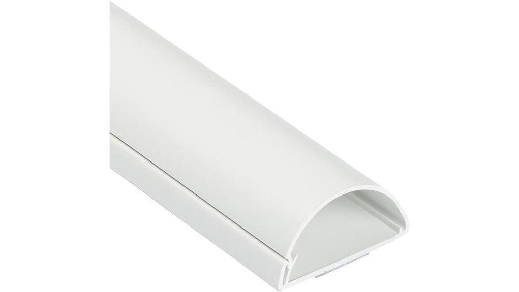 d line white paintable raceway