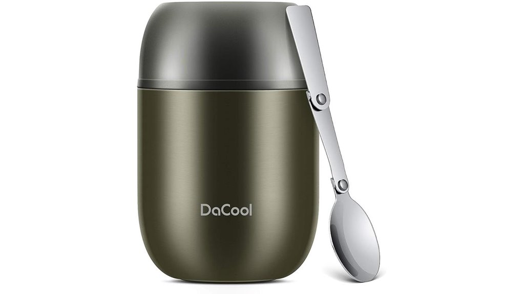 dacool 16oz gray jar
