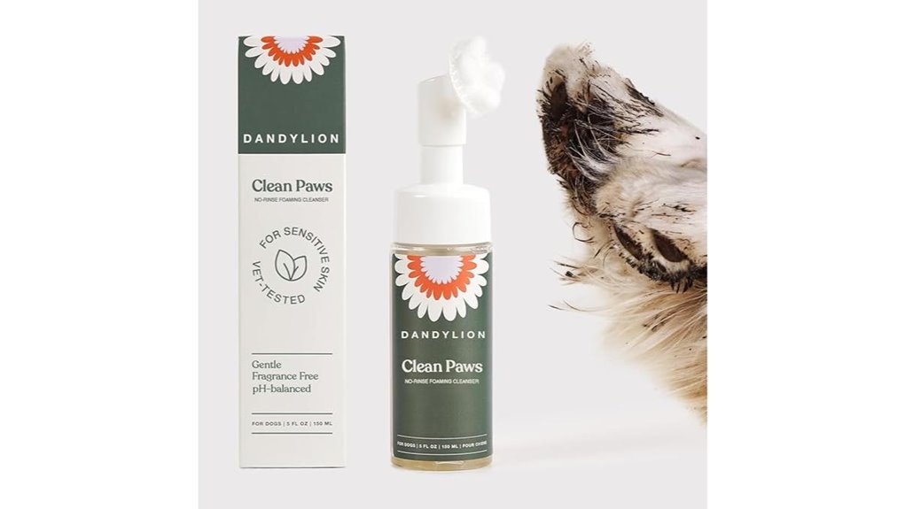 dandylion no rinse cleaner