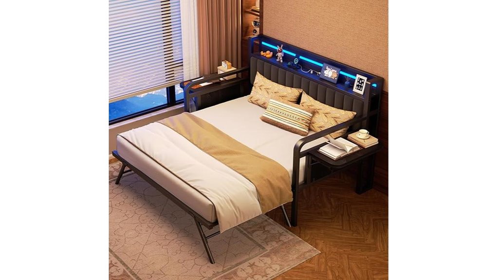 daybed with trundle and storage