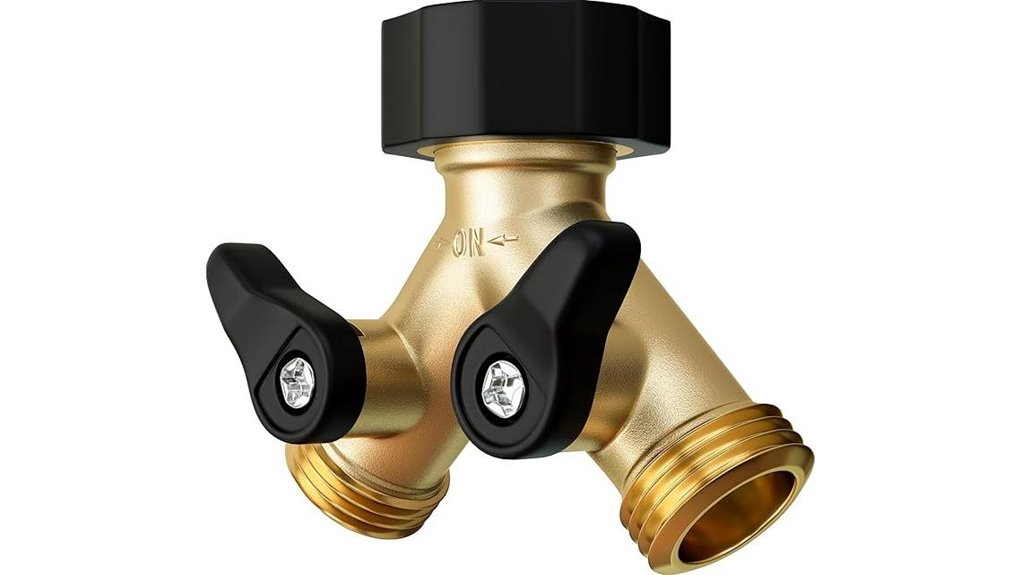 dbr 2 way hose splitter