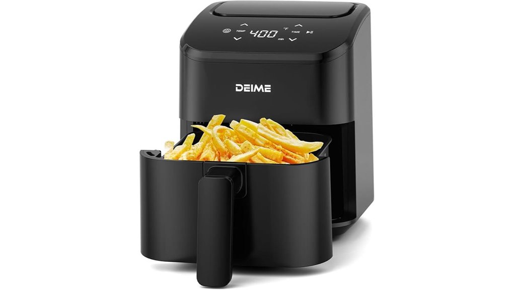 deime 3qt quiet fryer