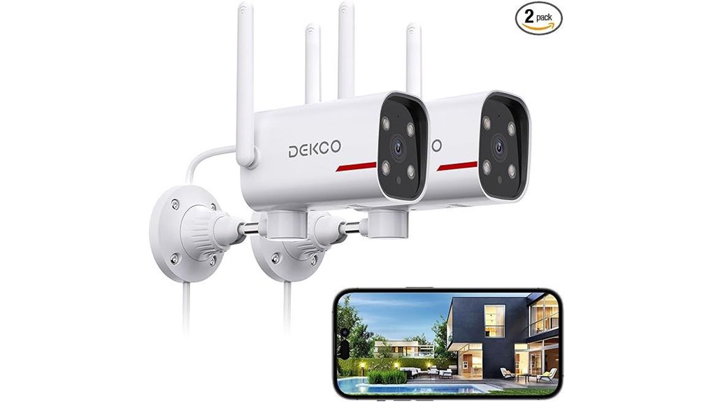 dekco ai tracking cameras