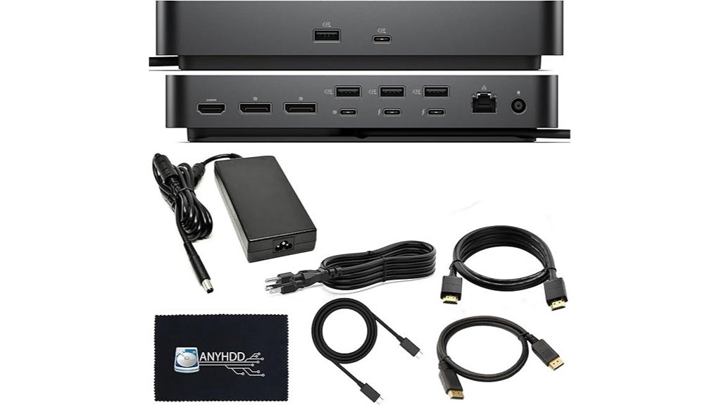 dell sd25tb4 pro thunderbolt dock with accessories