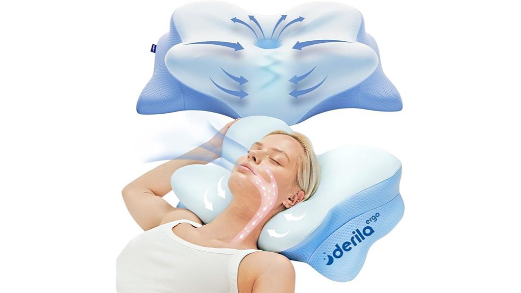 derila cervical memory foam