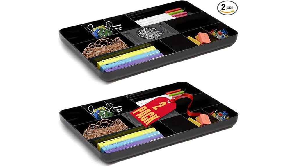 desk drawer organizer tray 13 compartment