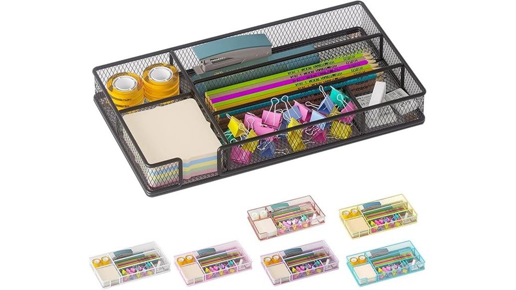 desk drawer organizer tray