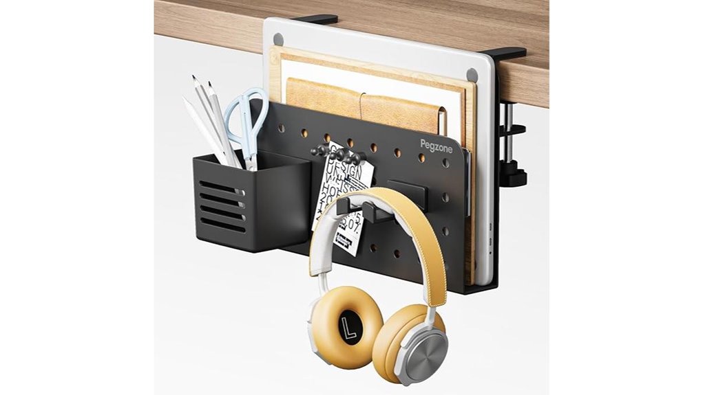 deskside no drill laptop holder