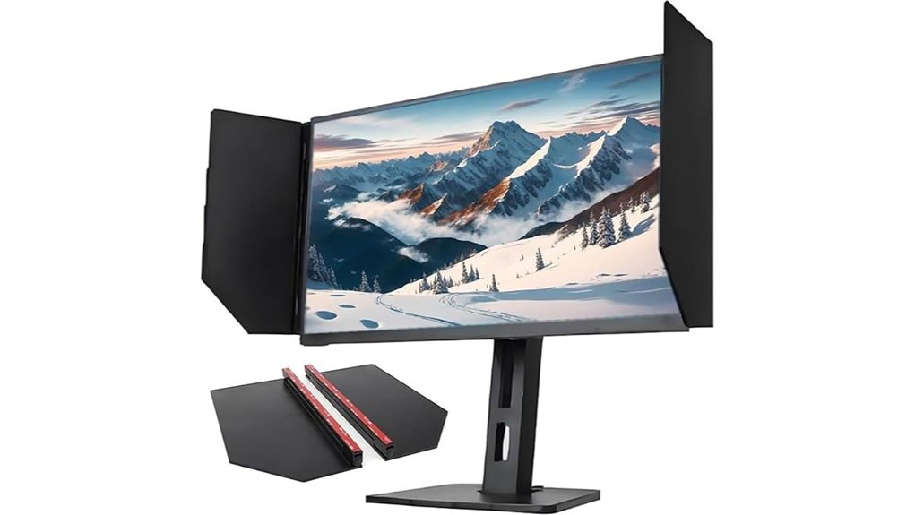 desktop monitor privacy hood