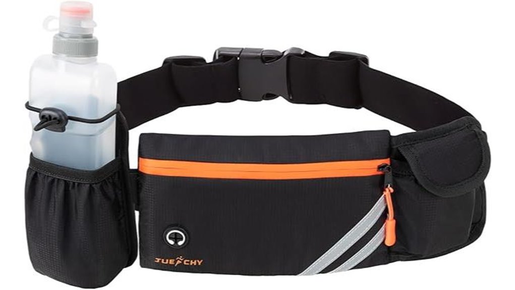 detachable bottle holder running belt