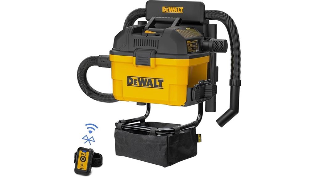 dewalt 6 gallon wet dry vacuum