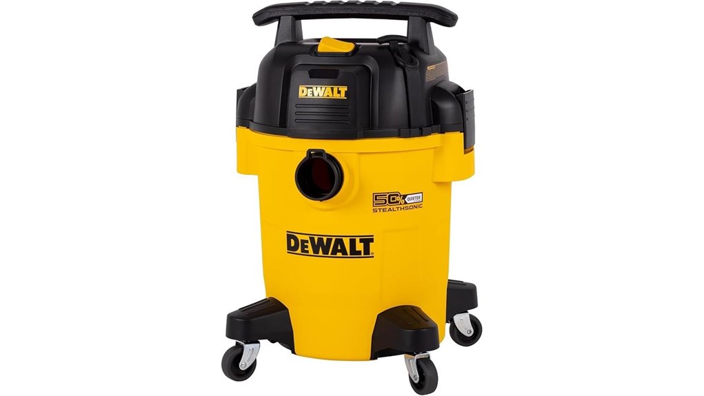 dewalt stealthsonic 6 gal vacuum