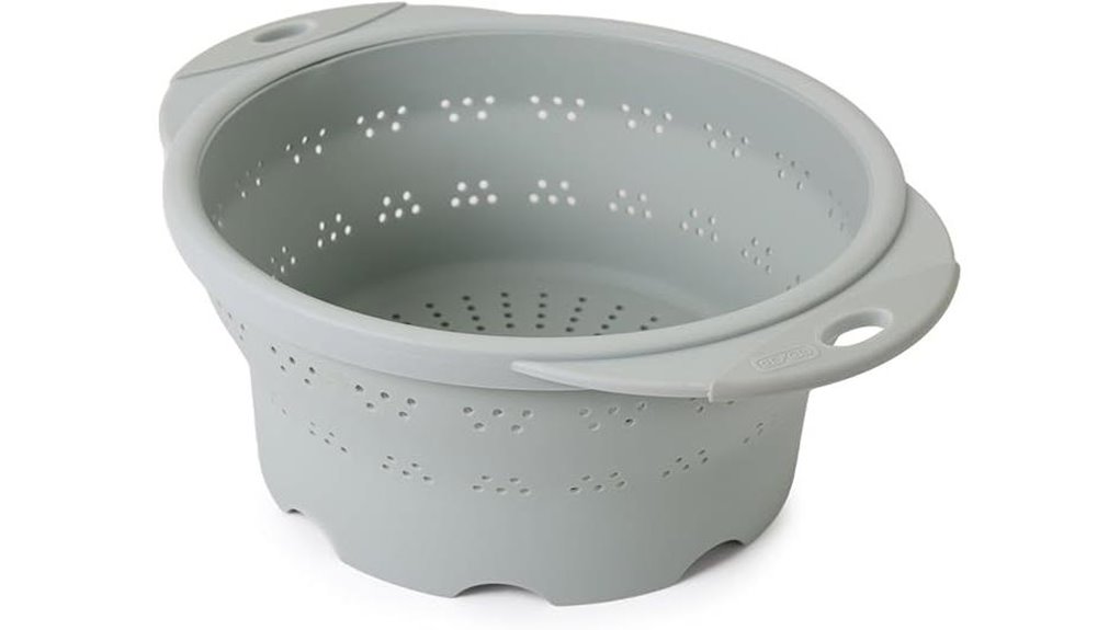 dexas collapsible silicone colander