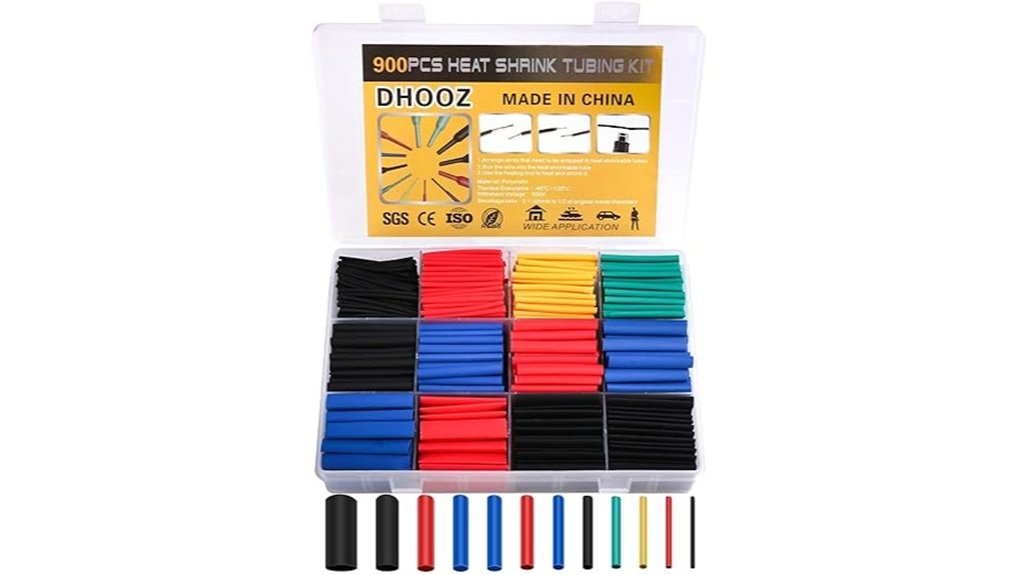 dhooz 900pcs heat shrink