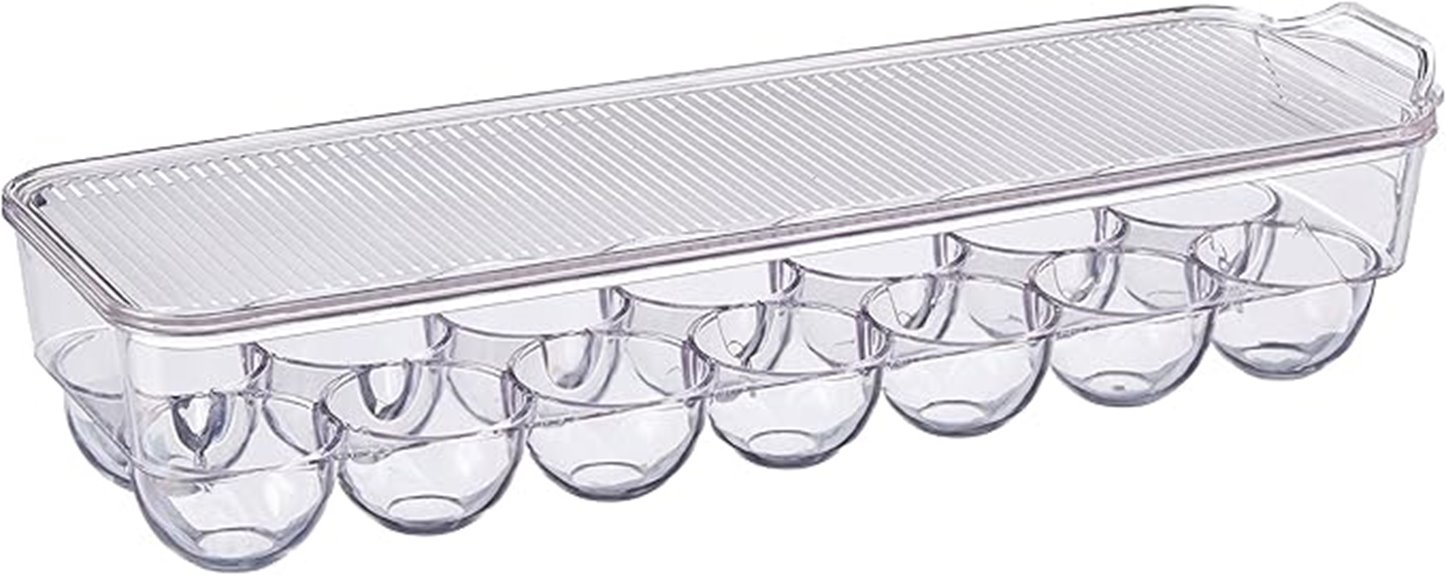 dial 14 egg fridge holder