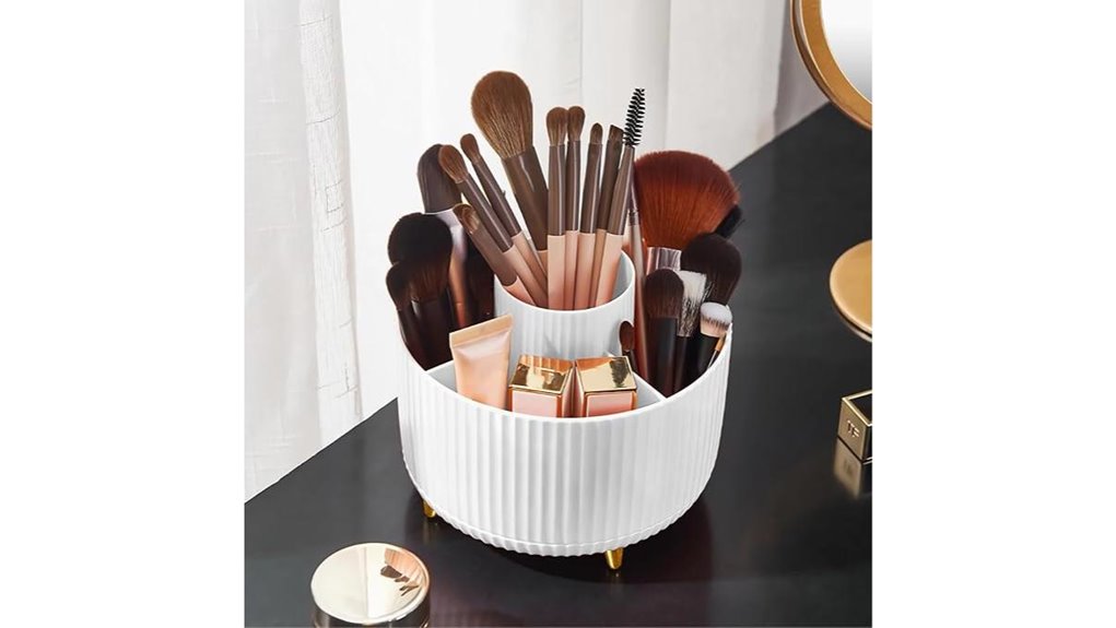 diesa 360 rotating makeup organizer 5 slots