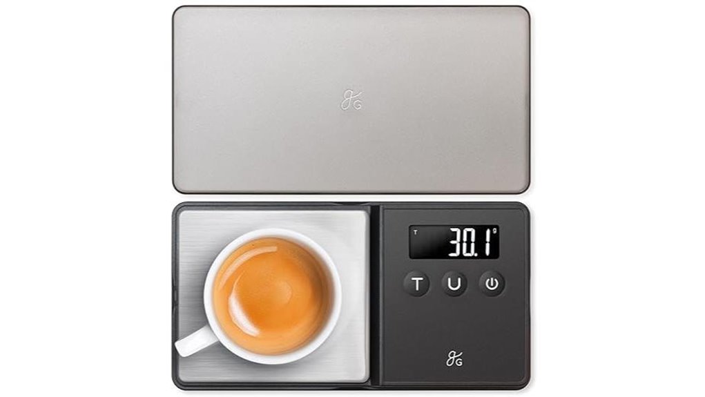 digital espresso and coffee scale