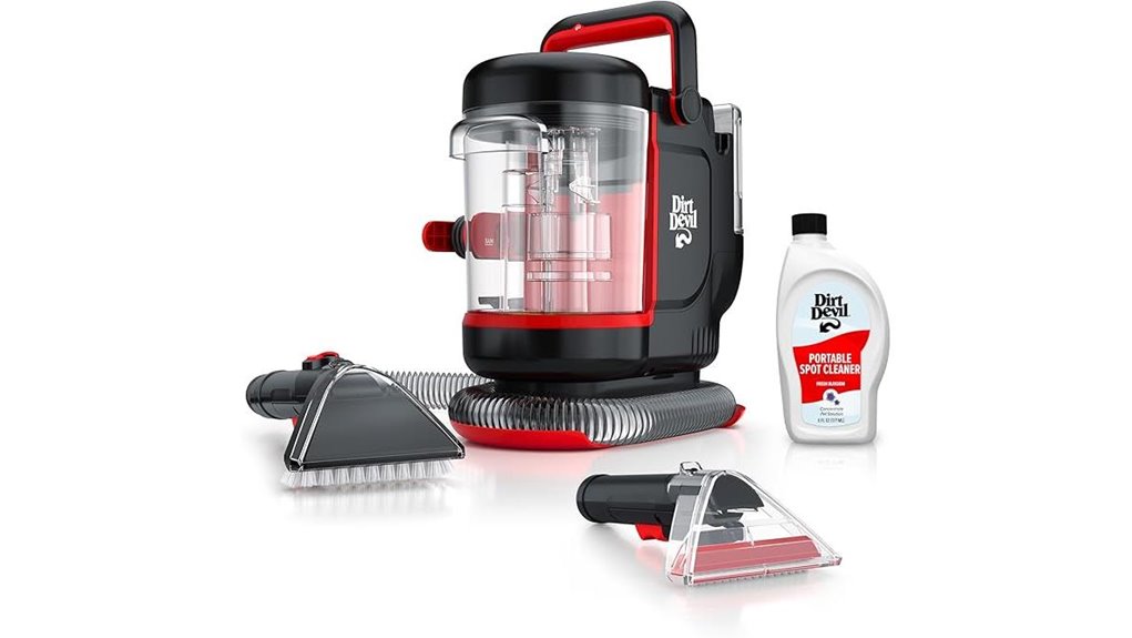 dirt devil portable spot cleaner