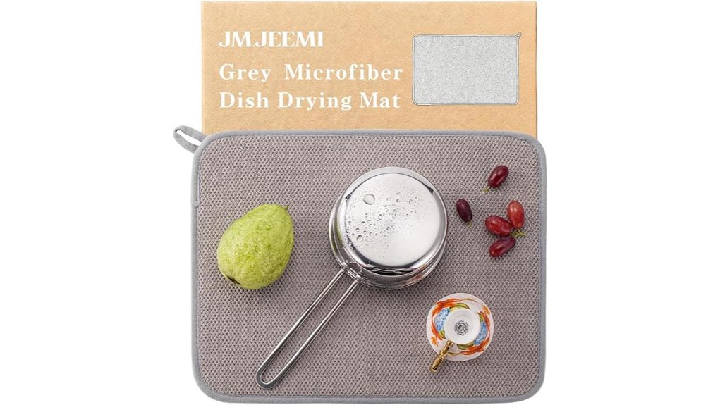 dish drying mats microfiber pads