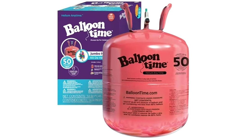 disposable helium tank balloons 14 9 cu ft