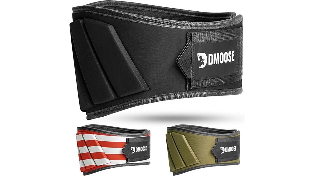 dmoose weight lifting belt back support