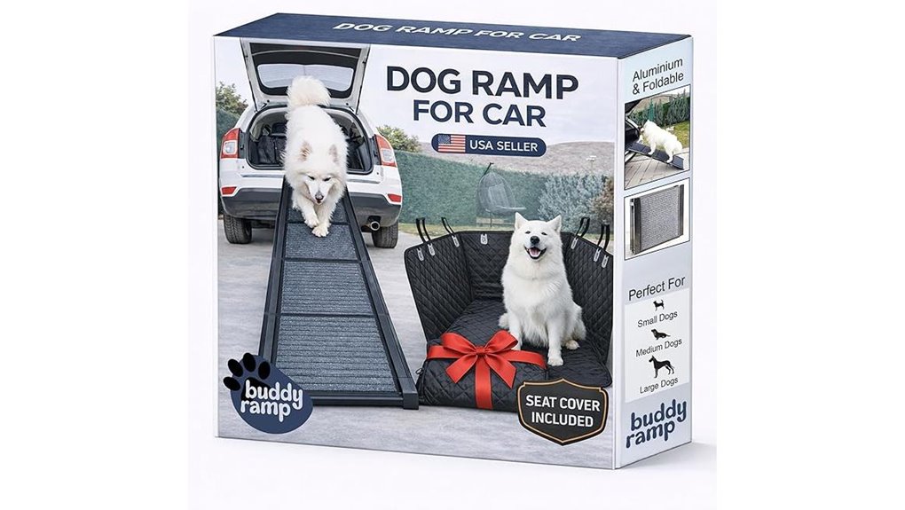 dog ramp seat cover bundle