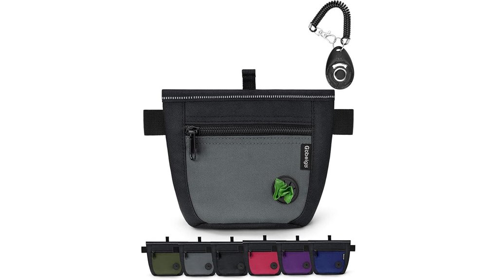 dog treat fanny pack clicker