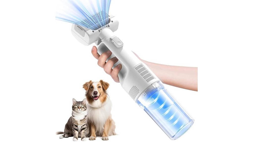 dog vacuum deshedding kit