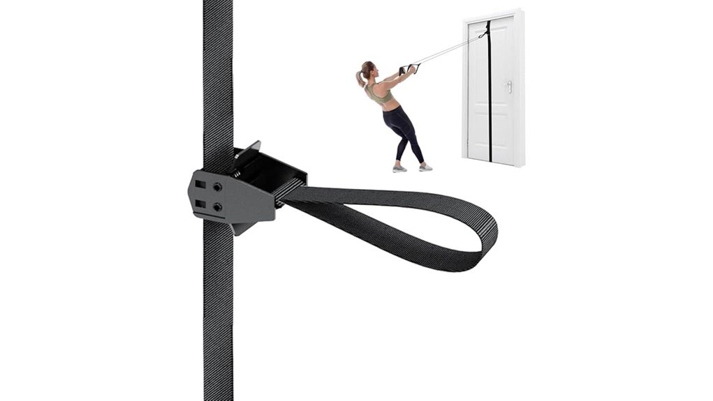 door wall sliding straps