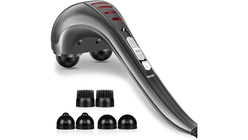 double head neck body massager