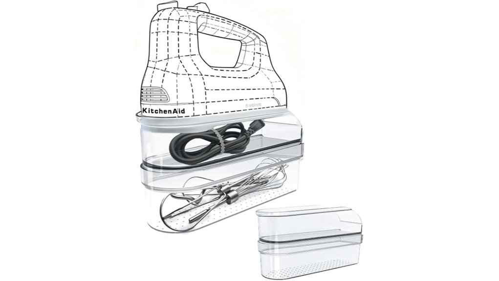 double layer kitchenaid mixer case