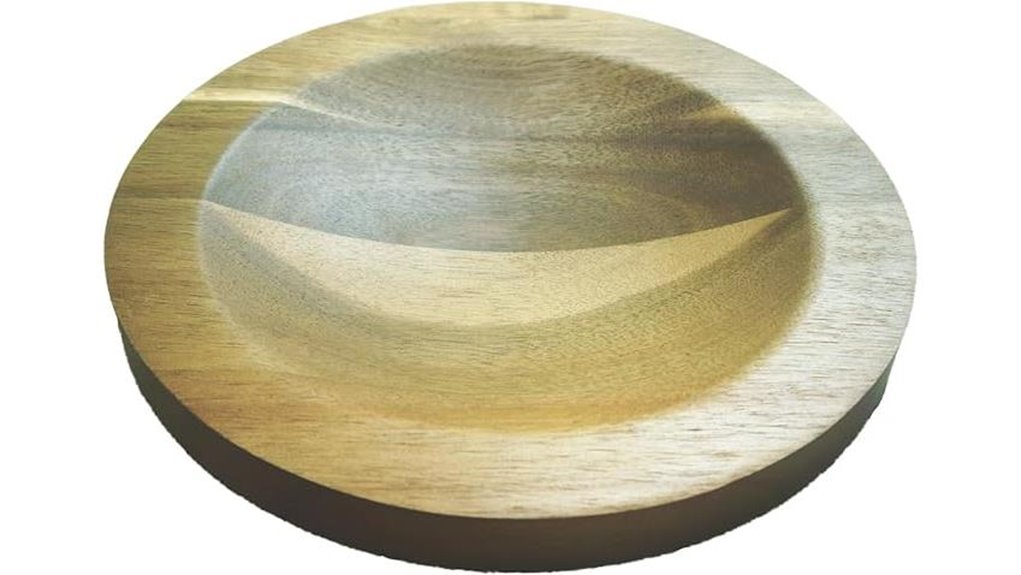 double sided acacia round board