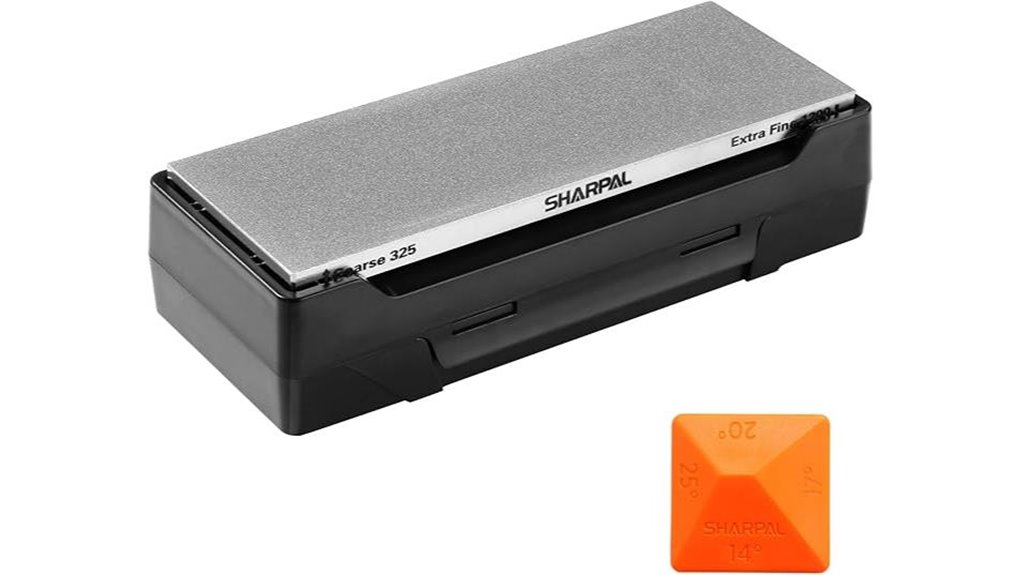 double sided diamond knife sharpener
