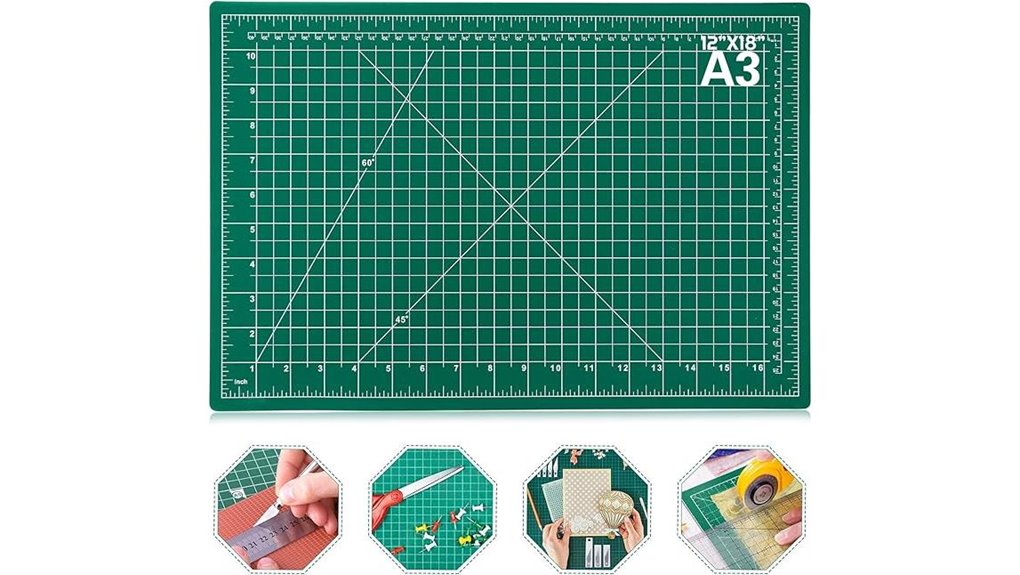 double sided self healing cutting mat