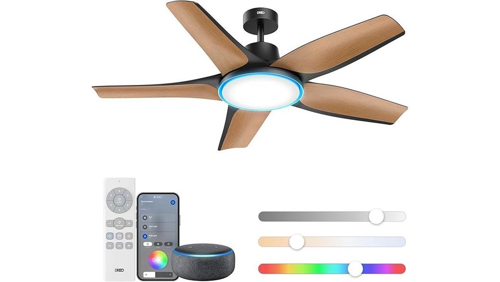 dreo 52 smart ceiling fan