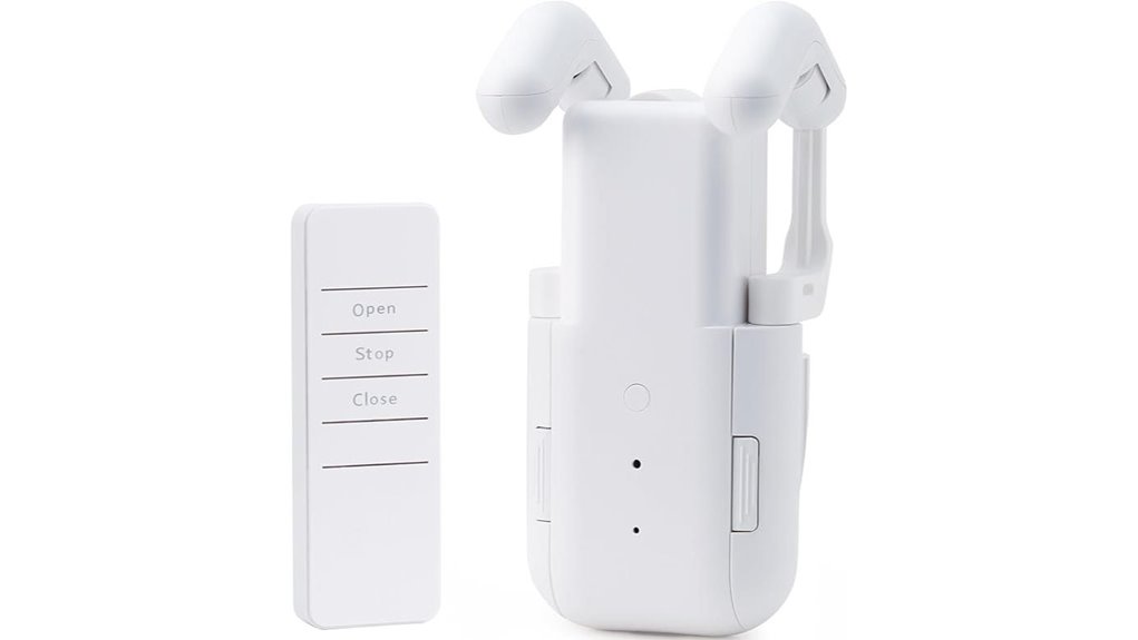 drill free electric curtain opener