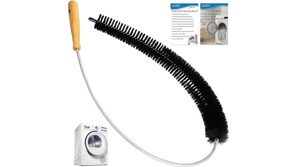 dryer lint brush vent cleaner